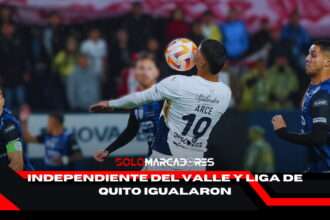 Independiente del Valle y Liga de Quito no se sacaron ventajas