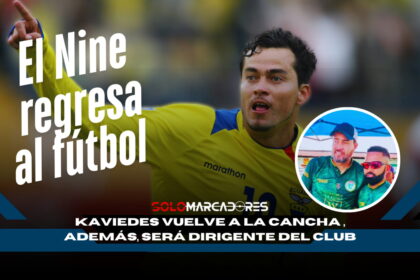 Jaime Iván Kaviedes firma con Liga de El Carmen