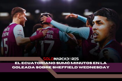 Jeremy Sarmiento volvió a la cancha con el Burnley