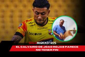 Joao Rojas sigue sin poder volver a las canchas