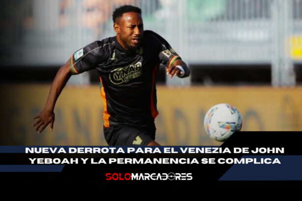 John Yeboah y el Venezia no levantan cabeza