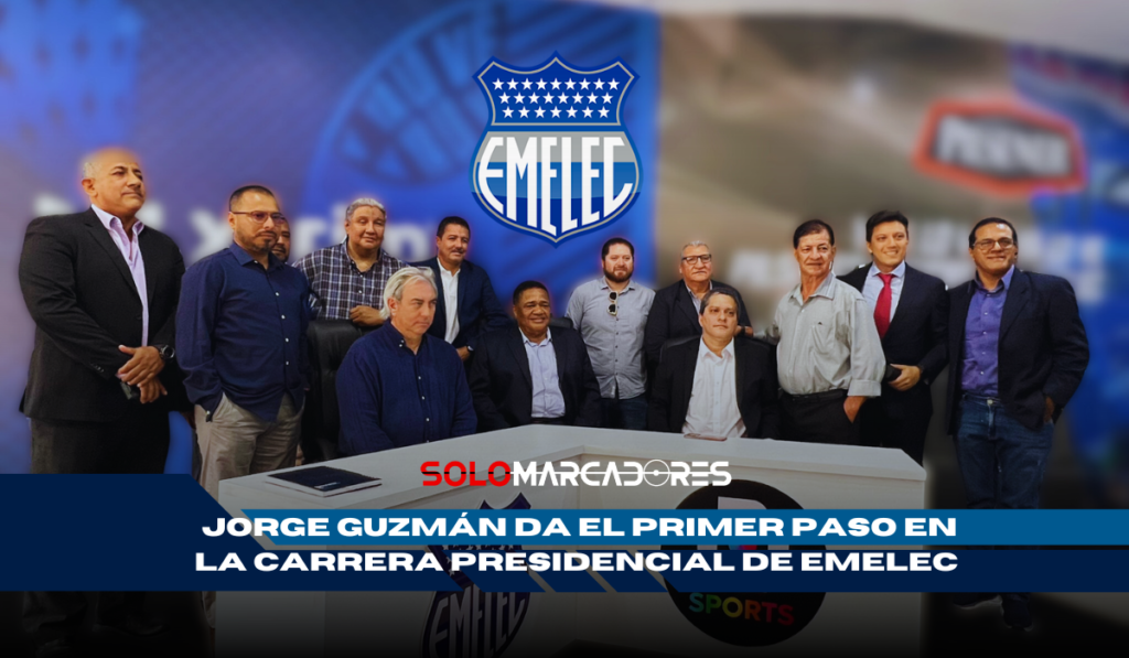 Jorge Guzmán se convierte en el primer candidato oficial