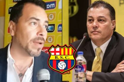 Juan Alfredo Cuentas Exdirectivo de Barcelona SC arremete contra Alfaro Moreno