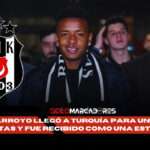 VIDEO |隆Keny Arroyo ya est谩 en Turqu铆a y fue recibido como una estrella! 馃専 Hinchas, prensa y directivos lo esperaban con bufandas y flores 3 Keny Arroyo ya est谩 en Turqu铆a
