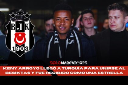 Keny Arroyo ya está en Turquía