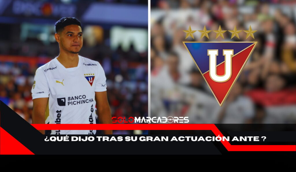 Kevin Minda está de vuelta en LDU