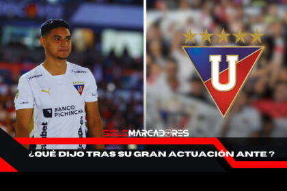 Kevin Minda está de vuelta en LDU