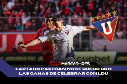 Lautaro Pastrán debutó con Liga de Quito