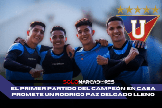 Liga de Quito recibe a Vinotinto FC