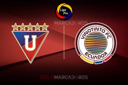 Liga de Quito vs Vinotinto EN VIVO