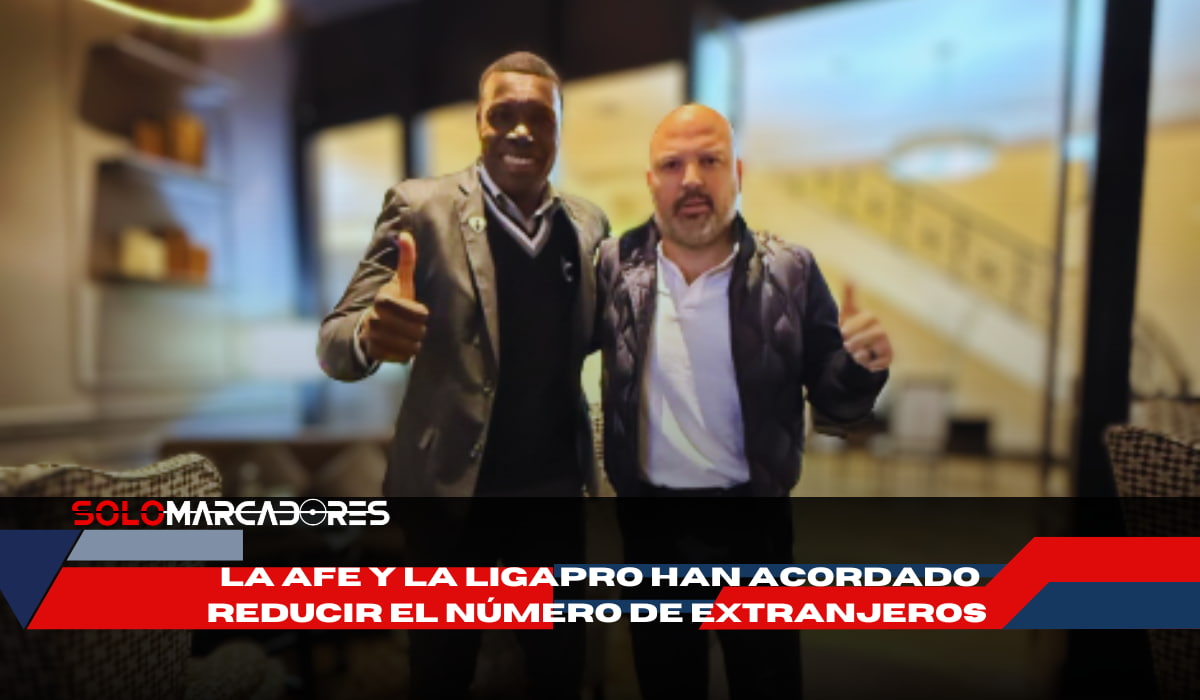 🌟¡Grandes cambios para el fútbol ecuatoriano! LigaPro y AFE trabajan para reducir extranjeros y fortalecer el talento local