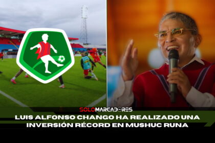 🔴💰 Luis Alfonso Chango apuesta en grande