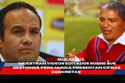 Luis Alfonso Chango, critica con dureza