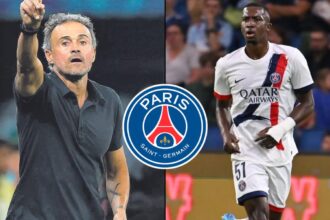 Luis Enrique se rinde ante Willian Pacho