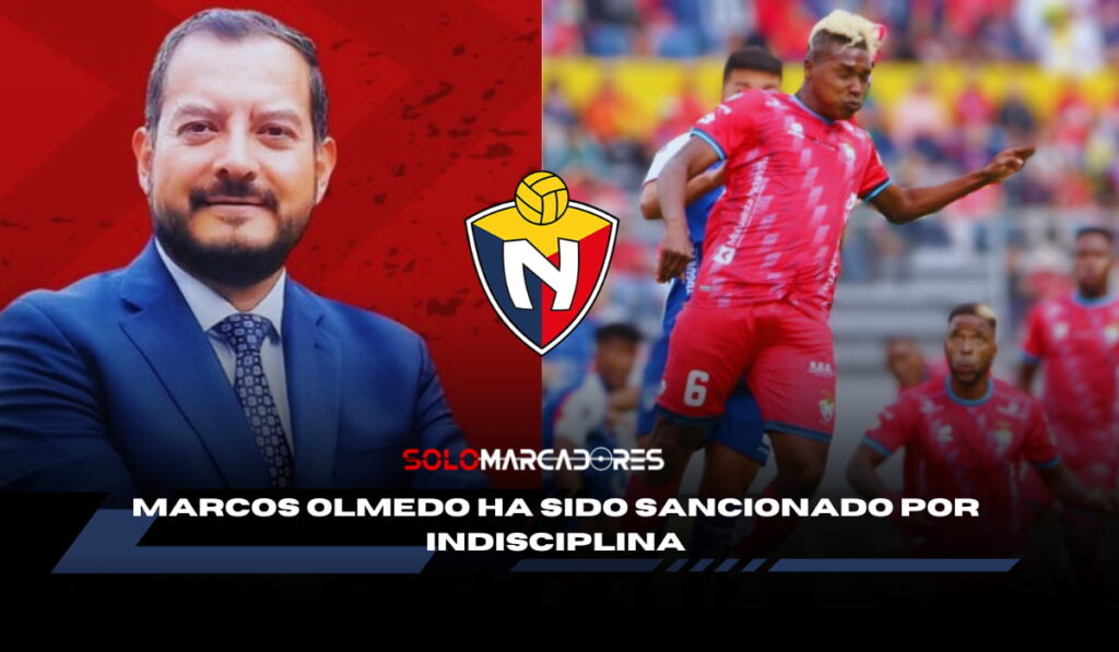 Marcos Olmedo ha sido sancionado