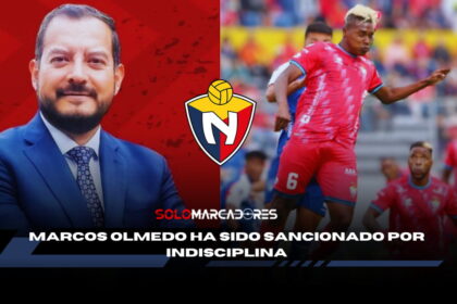 Marcos Olmedo ha sido sancionado