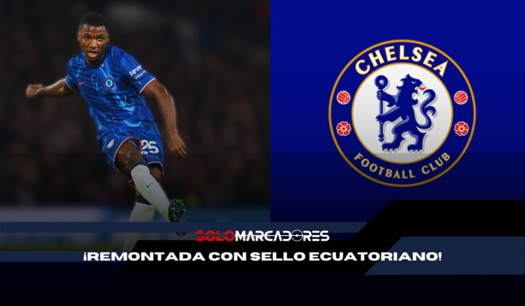 Moisés Caicedo demostró su clase en la remontada del Chelsea