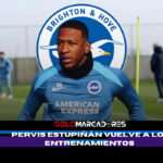🔥 Pervis Estupiñán deja atrás su lesión y ya entrena con normalidad en Brighton 3 Pervis Estupiñán deja atrás su lesión