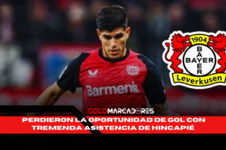 Piero Hincapié y el Bayer Leverkusen pelearon