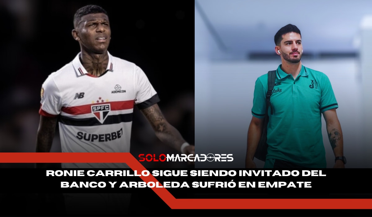 Robert Arboleda sufrió en defensa