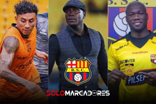 Segundo Castillo habla sobre Joao Rojas y Felipe Caicedo en Barcelona SC
