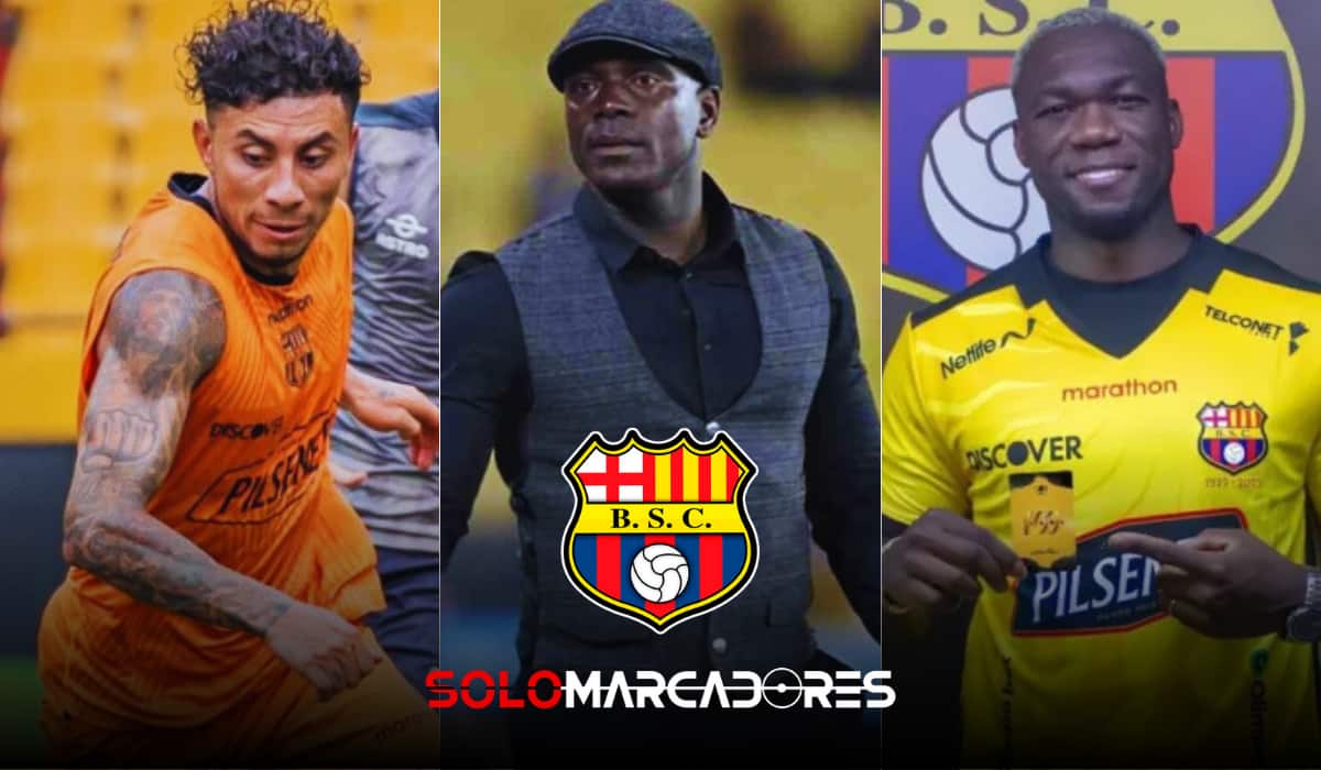 Segundo Castillo habla sobre Joao Rojas y Felipe Caicedo en Barcelona SC