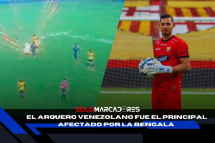 Un petardo impactó a metros de José Contreras