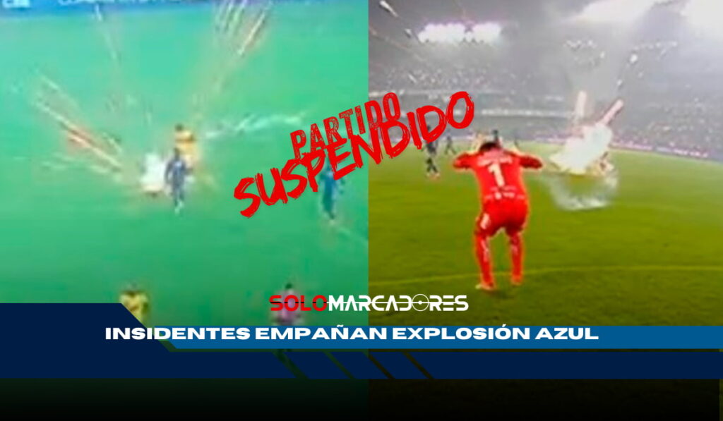 📈🚒¡Indignante! Un petardo impactó a metros de José Contreras y el Clásico del Astillero quedó suspendido. ¿Cómo está el arquero de BSC? 2 Vergüenza en el Clásico del Astillero