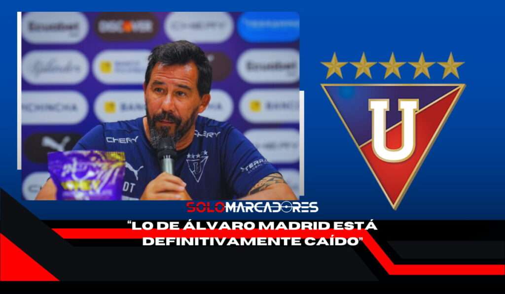 ¡Vitamina arma su 11 ideal con un jugador resistido y un regreso clave! LDU busca su primer triunfo ante Orense 1 Vitamina Sánchez cerró el caso Álvaro Madrid