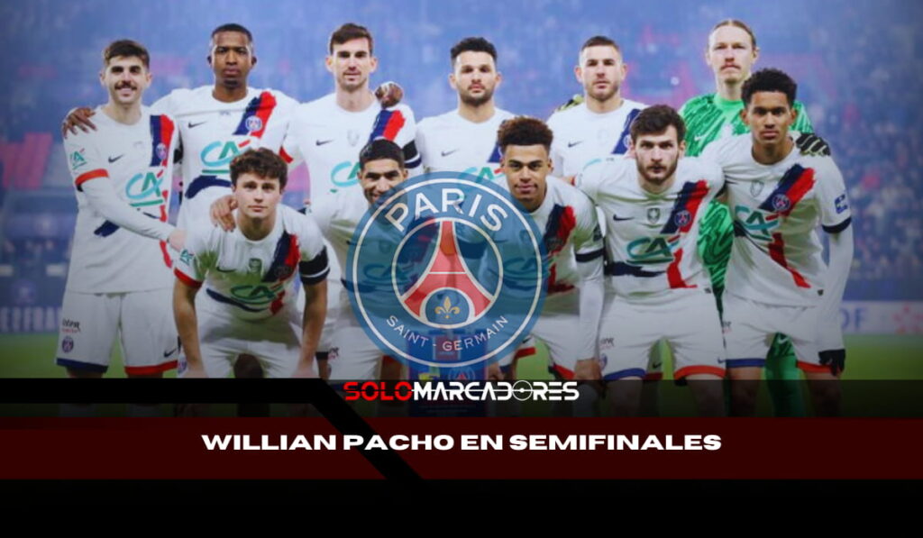 Willian Pacho jugó los 90' en la goleada del PSG en Copa de Francia