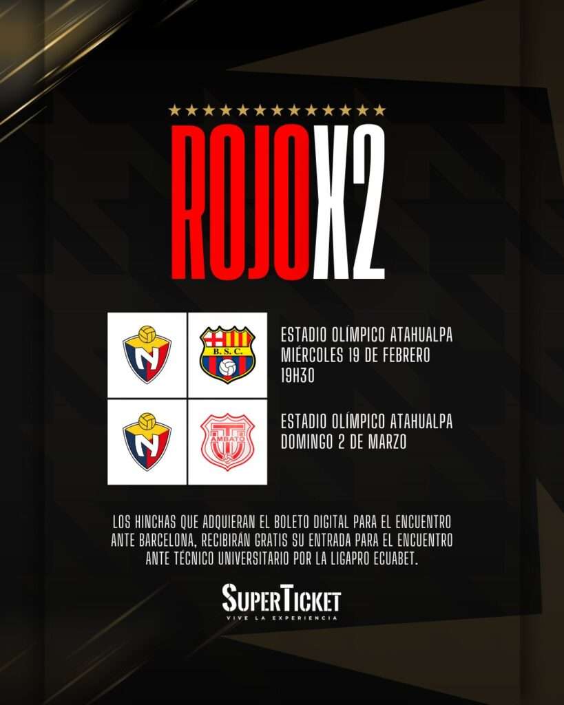 El Nacional vs. Barcelona SC: Todo listo para un duelo vibrante en la Copa Libertadores 2025