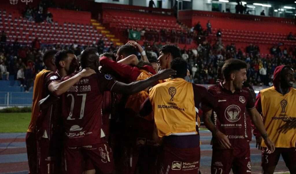 Mushuc Runa le ganó a Orense, por la Copa Sudamericana. (API)