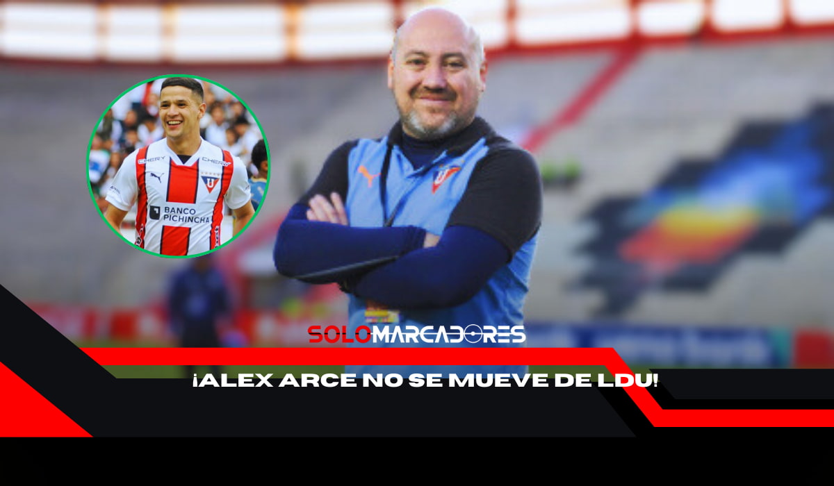 Alex Arce se queda en LDU