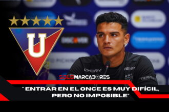 Alexander Alvarado rompe el silencio sobre su regreso a LDU