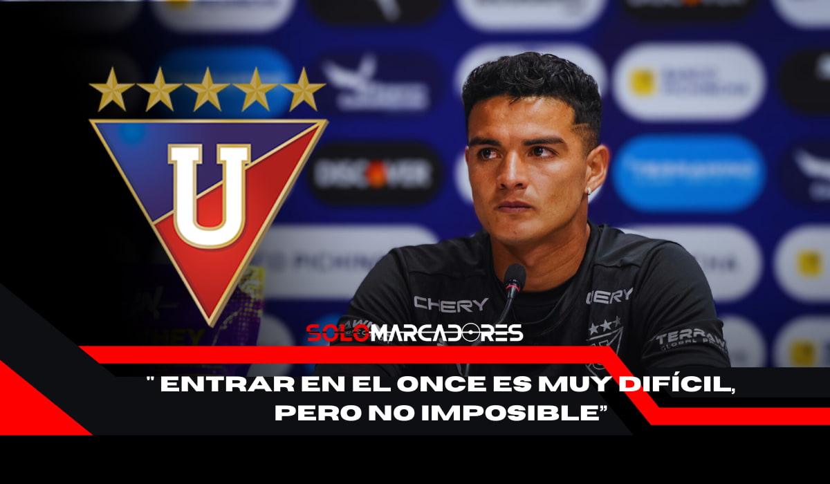 Alexander Alvarado rompe el silencio sobre su regreso a LDU