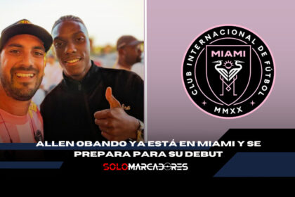 Allen Obando aterriza en Miami
