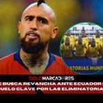 VIDEO |Arturo Vidal avisa a Ecuador: "Es una final para nosotros y vamos por los tres puntos" 4 Arturo Vidal avisa a Ecuador Es una final para nosotros y vamos por los tres puntos