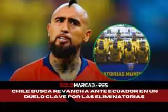 Arturo Vidal avisa a Ecuador Es una final para nosotros y vamos por los tres puntos