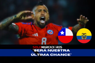 Arturo Vidal calienta el Chile vs Ecuador