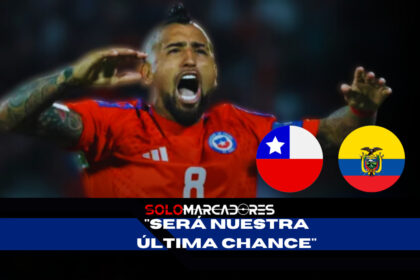 Arturo Vidal calienta el Chile vs Ecuador