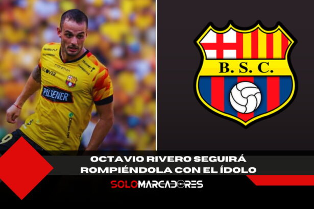 Barcelona SC asegura a su goleador
