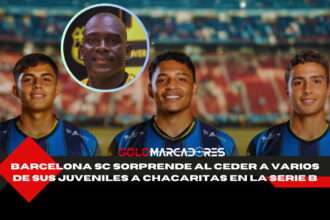 Barcelona SC cede a varias de sus promesas a Chacaritas