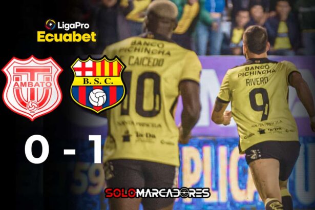 Barcelona SC es el único líder de LigaPro tras victoria clave ante Técnico Universitario