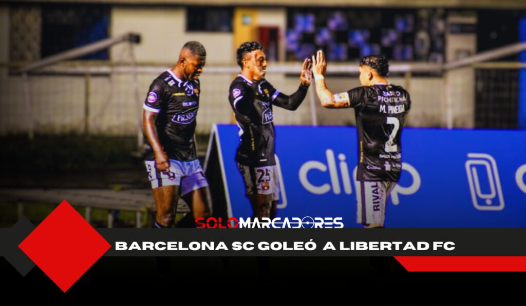 Barcelona SC golea y lidera