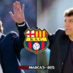 Barcelona SC homenajeó a Miguel Brindisi y Guillermo Almada