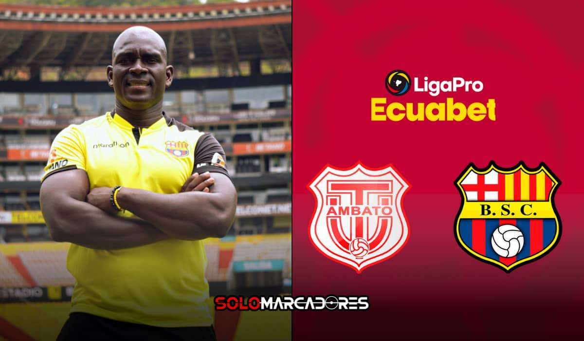 Barcelona SC visita a Técnico Universitario con tres cambios obligados en su alineación