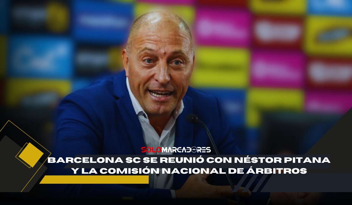 Barcelona SC y Néstor Pitana