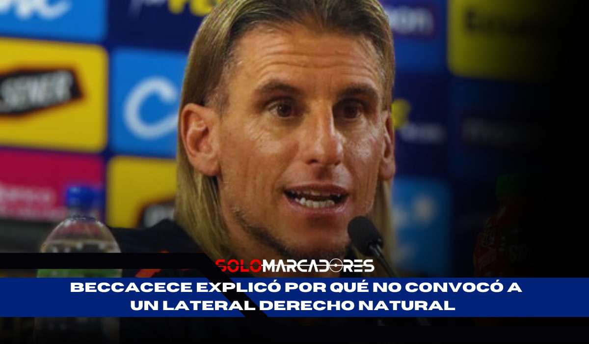 Beccacece volvió a dejar fuera