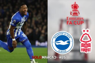 Brighton de Pervis Estupiñán enfrentará al Nottingham Forest