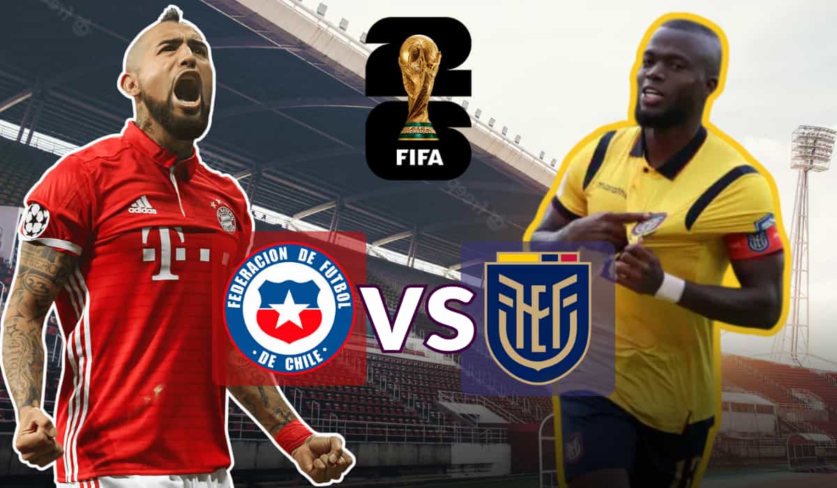 Chile vs Ecuador Horario, canal y dónde ver EN VIVO la Fecha 14 de las Eliminatorias